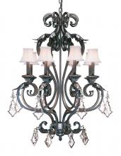  120430 - 28" Wide Josephine 8 Light Chandelier