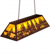  121583 - 48" Long Tall Pines Oblong Pendant