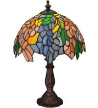 Meyda Green 133348 - 15" High Tiffany Laburnum Accent Lamp