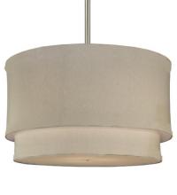  134583 - 72" Wide Cilindro Two Tier Pendant