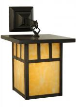  139338 - 9"W Hyde Park Double Bar Mission Hanging Wall Sconce
