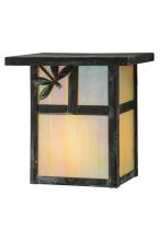 Meyda Green 146705 - 6.5"W Hyde Park T Mission Dragonfly Wall Sconce
