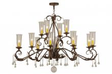  146948 - 62" Long Windsor 14 Light Oblong Chandelier