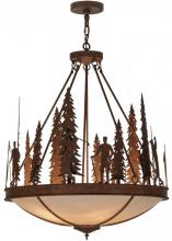  149734 - 30"W Ironwood Pendant