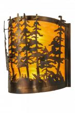  150243 - 12"W Tall Pines Wall Sconce