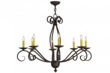  151019 - 36"W Sienna 8 LT Chandelier