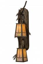  151595 - 9"W Pine Branch Valley View 2 LT Wall Sconce