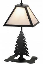  160852 - 15" High Leaf Edge Accent Lamp