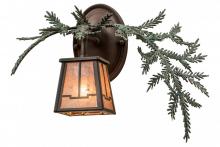  164591 - 16" Wide Pine Branch Valley View Right Wall Sconce