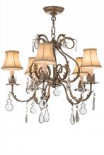  167681 - 24"W Chantilly 5 LT Chandelier