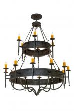  168295 - 60" Wide Marta 18 Light Two Tier Chandelier