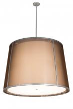  170421 - 42"W Cilindro Textrene Tapered Pendant