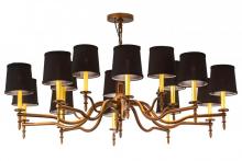  175881 - 52" Wide Toby 15 Light Chandelier