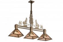  177349 - 45"L Balsam Pine Tall Pines 3 LT Island Pendant