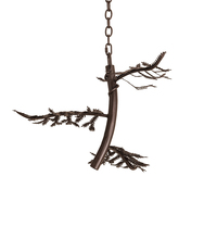  190126 - 28" Wide Pine Branch Pendant
