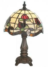  19189 - 12" High Roseborder Mini Lamp