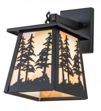  193853 - 7" Wide Tall Pines Hanging Wall Sconce