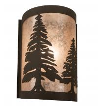  200796 - 8" Wide Tall Pines Left Wall Sconce