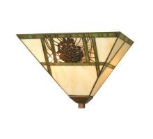  20635 - 14"W Pinecone Ridge Wall Sconce