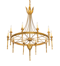  211956 - 36" Wide Amaury 10 Light Chandelier