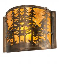 214575 - 12" Wide Tall Pines Wall Sconce