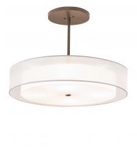  216022 - 30" Wide Cilindro Textrene Pendant