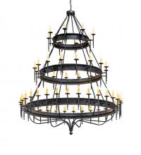  220303 - 96" Wide Marta 56 Light Three Tier Chandelier