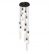  220696 - 16" Wide Cilindro 12 Light Cascading Pendant