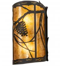  227983 - 8" Wide Whispering Pines Wall Sconce