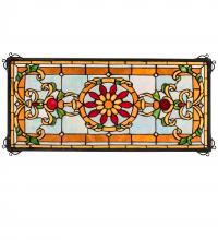  232847 - 25" Wide X 12" High Emma Stained Glass Window