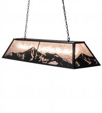  236966 - 61" Long Mountain Range Oblong Pendant