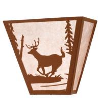  23944 - 13" Wide Deer Creek Wall Sconce