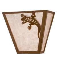  23947 - 13"W Gecko Wall Sconce