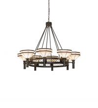 Meyda Green 245369 - 60" Wide Topridge 8 Light Chandelier