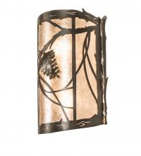  246792 - 10" Wide Whispering Pines Wall Sconce