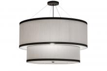  247489 - 36" Wide Cilindro 2 Tier Textrene Pendant