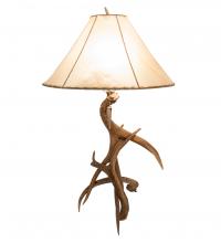  249163 - 34" High Antlers Elk & Mule Deer Table Lamp