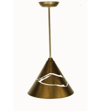  50919 - 12"W Cone Mountain View Pendant