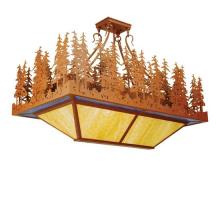  50960 - 40"L Pine Lake Oblong Inverted Pendant