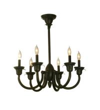  71232 - 27"W Rhythm 6 LT Chandelier