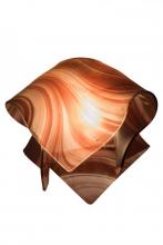  71938 - 10" Wide Handkerchief Chambord Swirl Shade