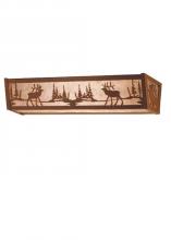  81148 - 30" Wide Elk at Lake Vanity Light