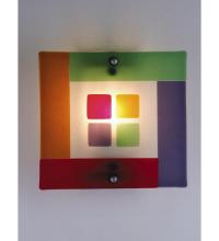  82469 - 12"W Metro Fusion Psychedelic Baby Wall Sconce