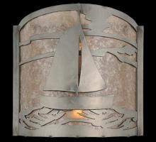  82563 - 12" Wide Sailboat Wall Sconce