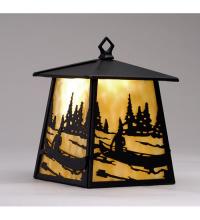  82642 - 7.5"W Canoe At Lake Hanging Wall Sconce