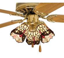  99245 - 4"W Tiffany Hanginghead Dragonfly Fan Light Shade