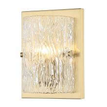  376W01SB - Morgan 1-Lt Sconce - Satin Brass