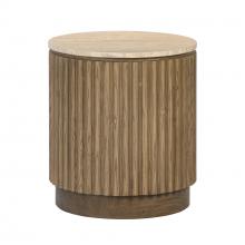  511TA18A - Donovan Side Table - Harvest Oak/Mushroom Oak