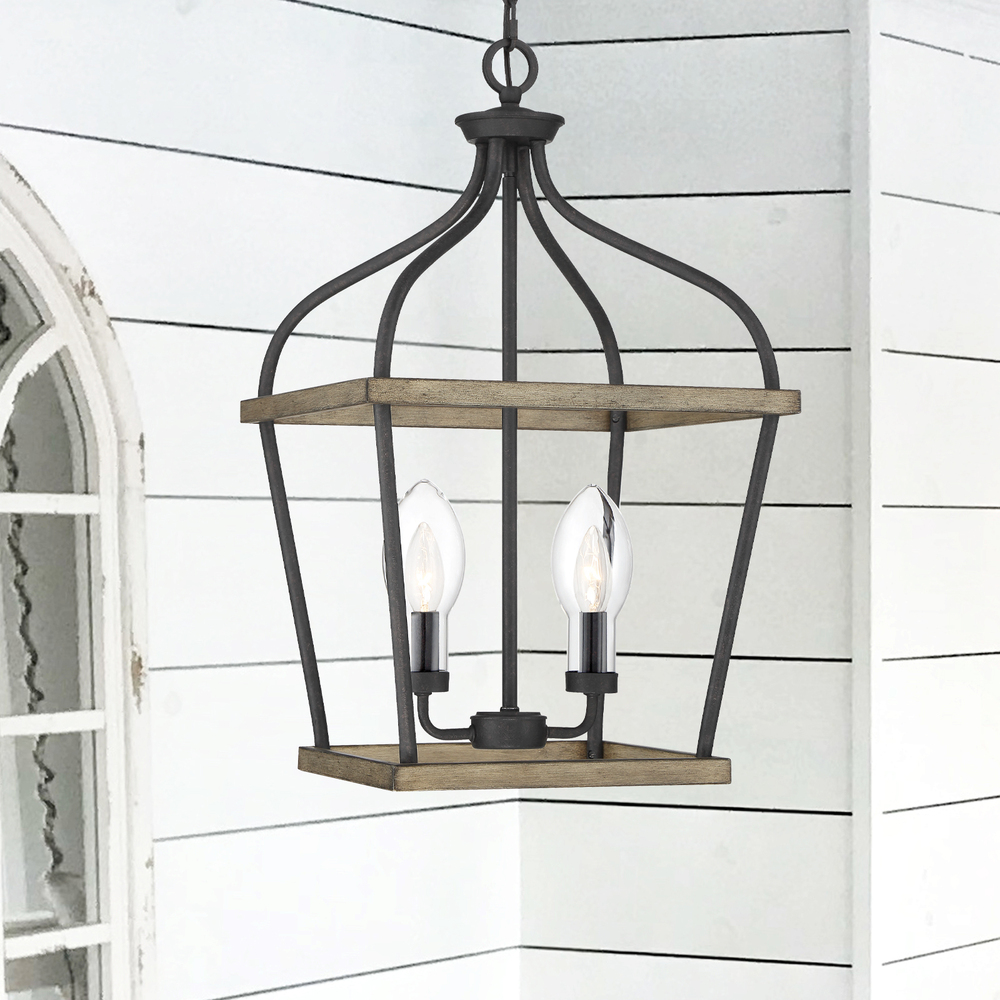 Danbury 2-light Outdoor Hanging Lantern In Weathervane