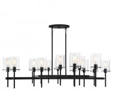  1-1800-16-89 - Vista 16-Light Chandelier in Matte Black